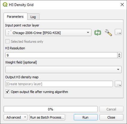 H3 Density Grid Algorithm