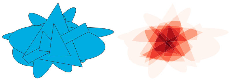 Styled polygon density