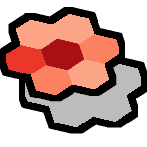 Styled H3 multi-layer density map