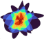 Styled Polygon density (vector)