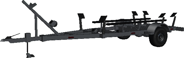 Remorque bateau
