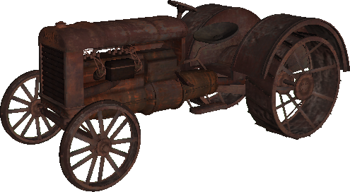 Tractor Rusted