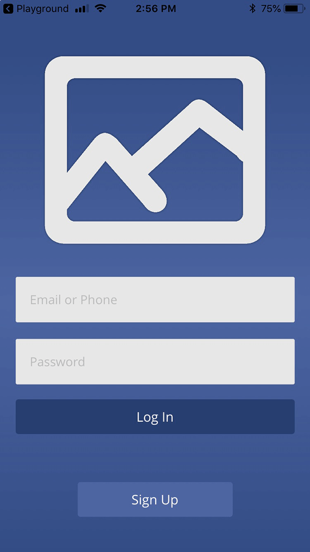 Simple Styled Login Form