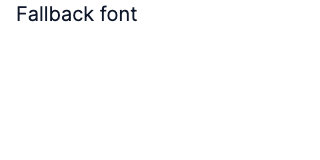 Chromium reference: p-font-fallback