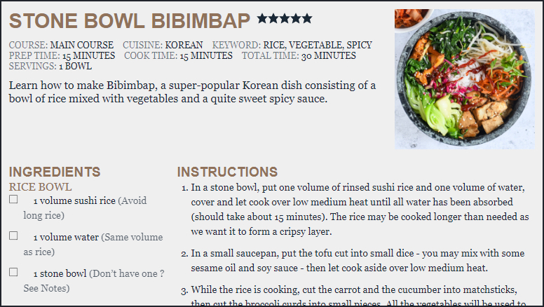 Bibimbap Preview