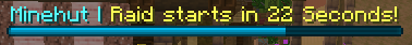 Raid countdown bossbar