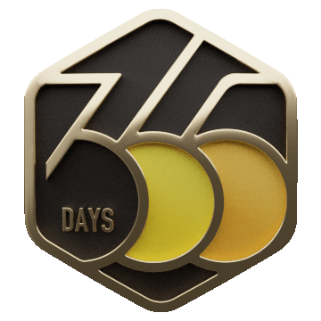 365 Days Badge