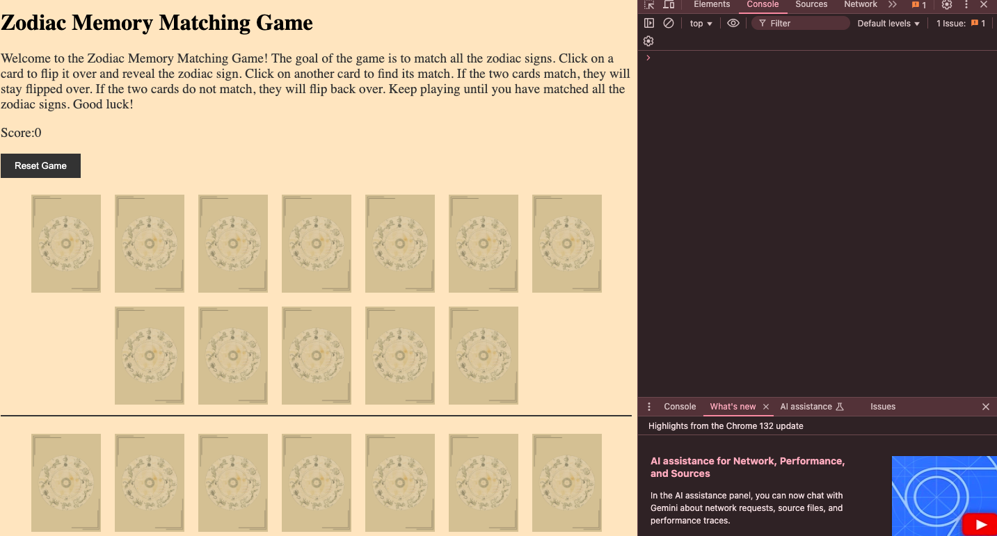 JS Console Test