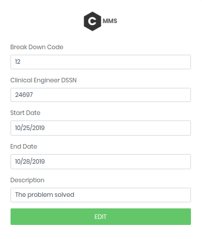 Edit maintenance