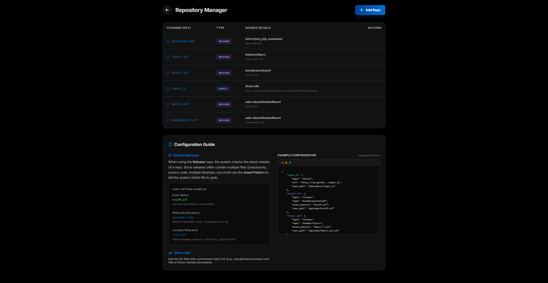 Repository Manager