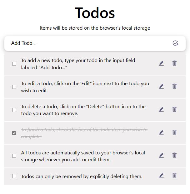 Todo-App Image