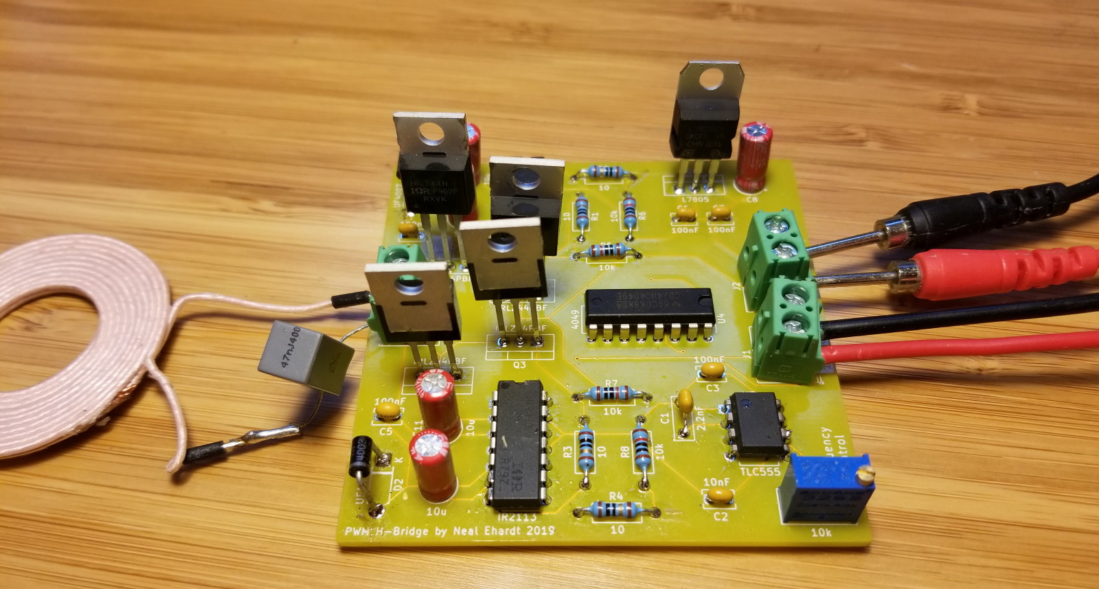 Assembled PCB