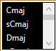 Scale selector