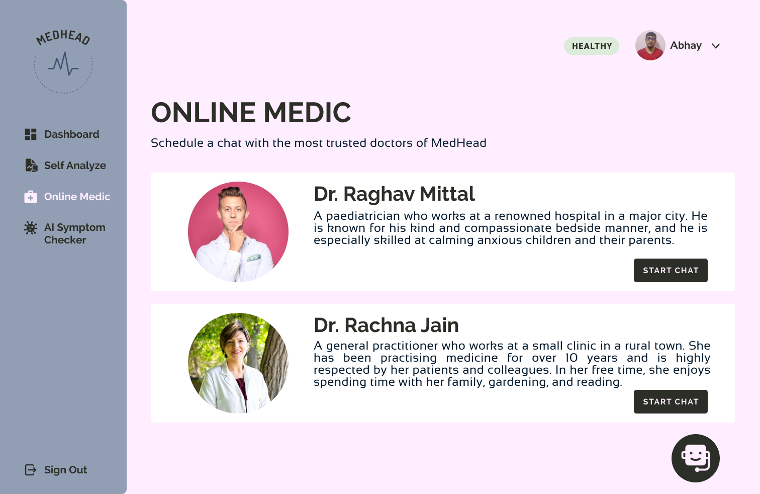 Online medic image