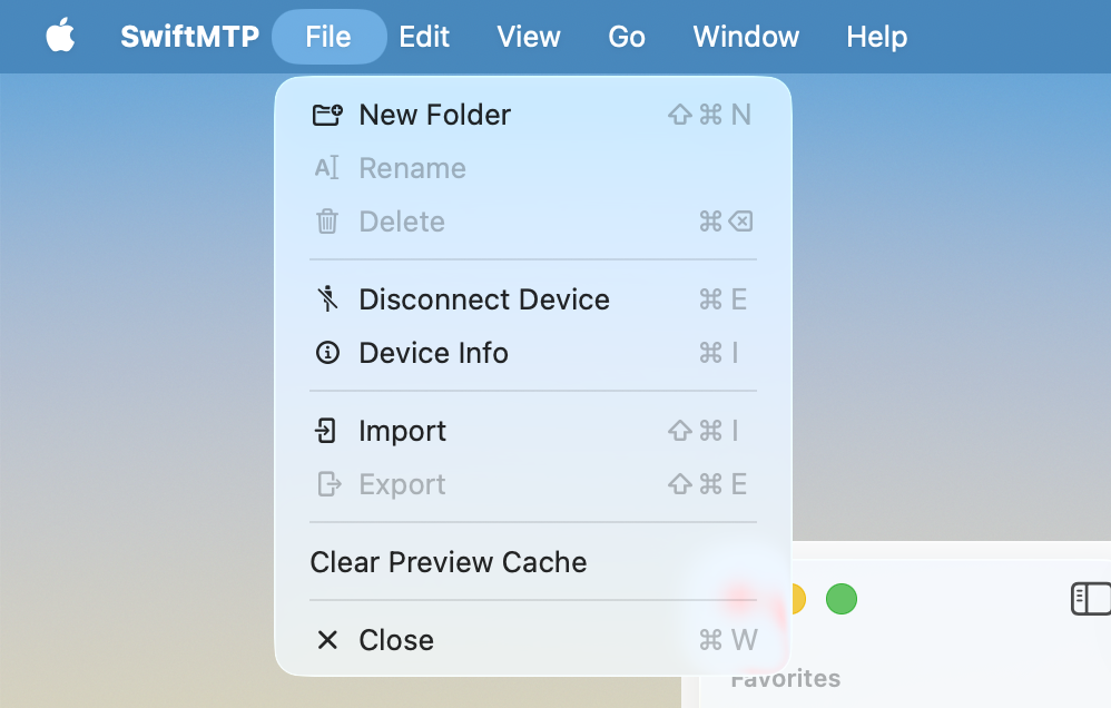 SwiftMTP screenshot 3