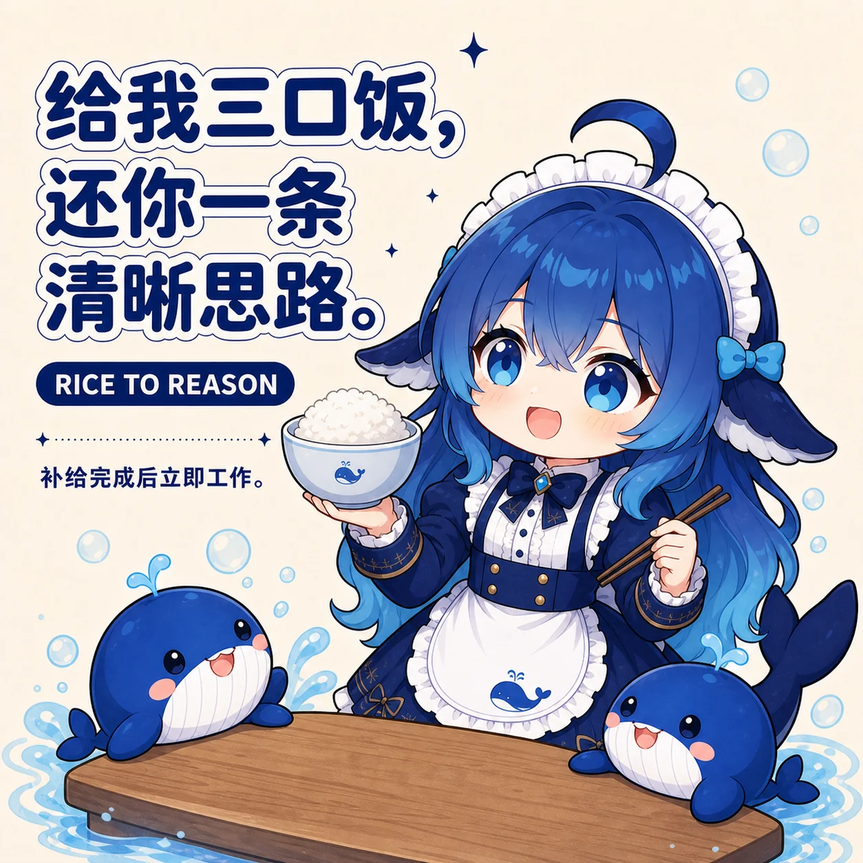 Whale-chan rice to reason post