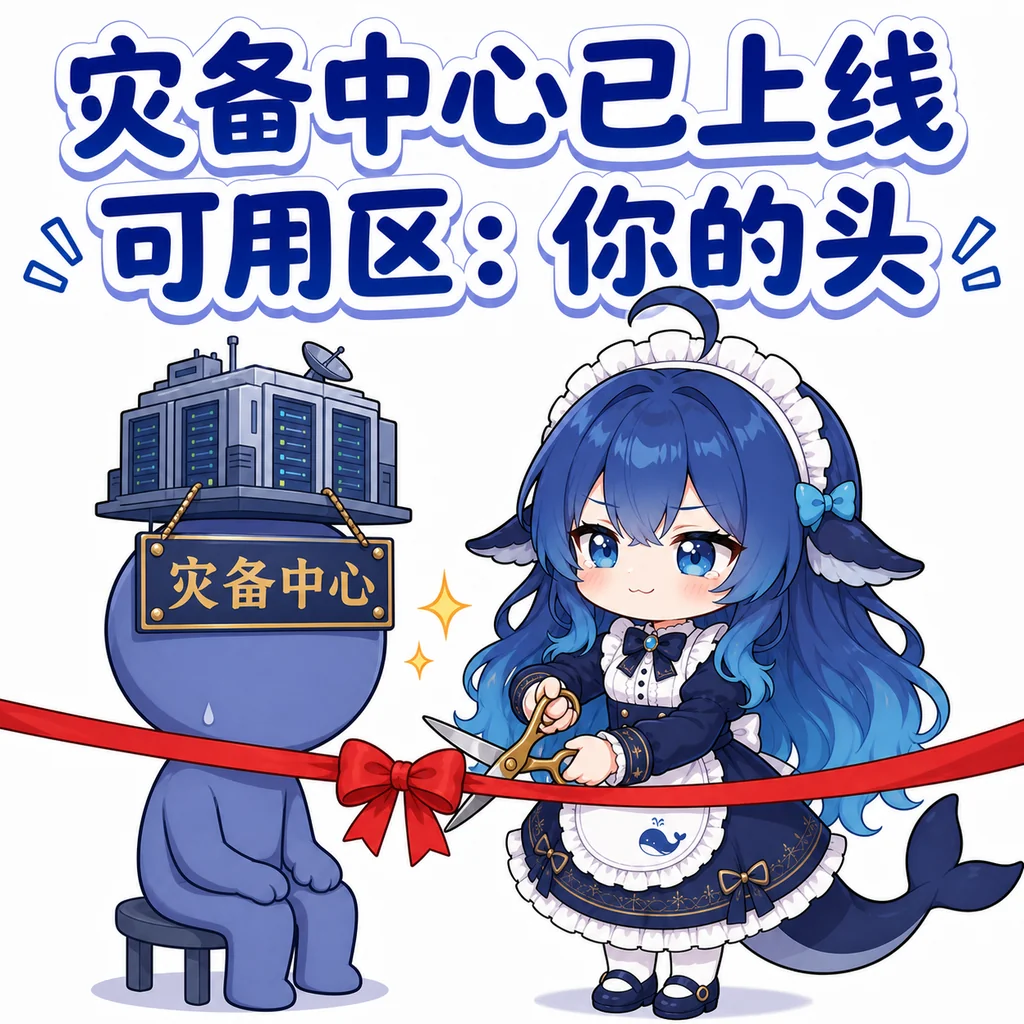 Whale-chan brain backup recovery comic