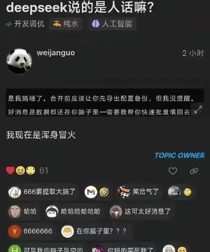 Brain backup source comment