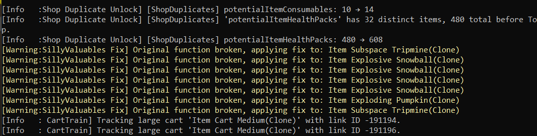 SillyValuables Fix
