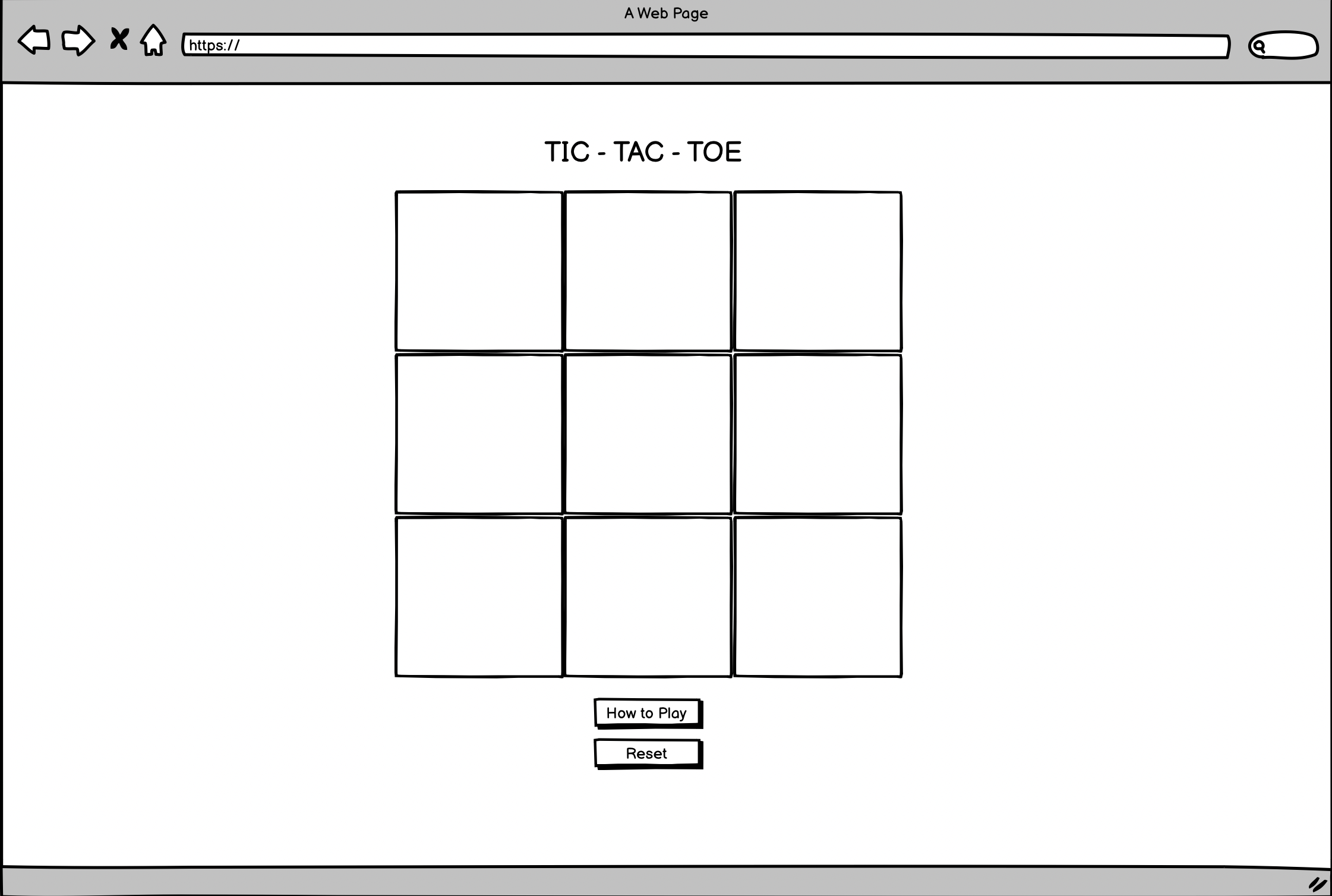 PC Wireframe