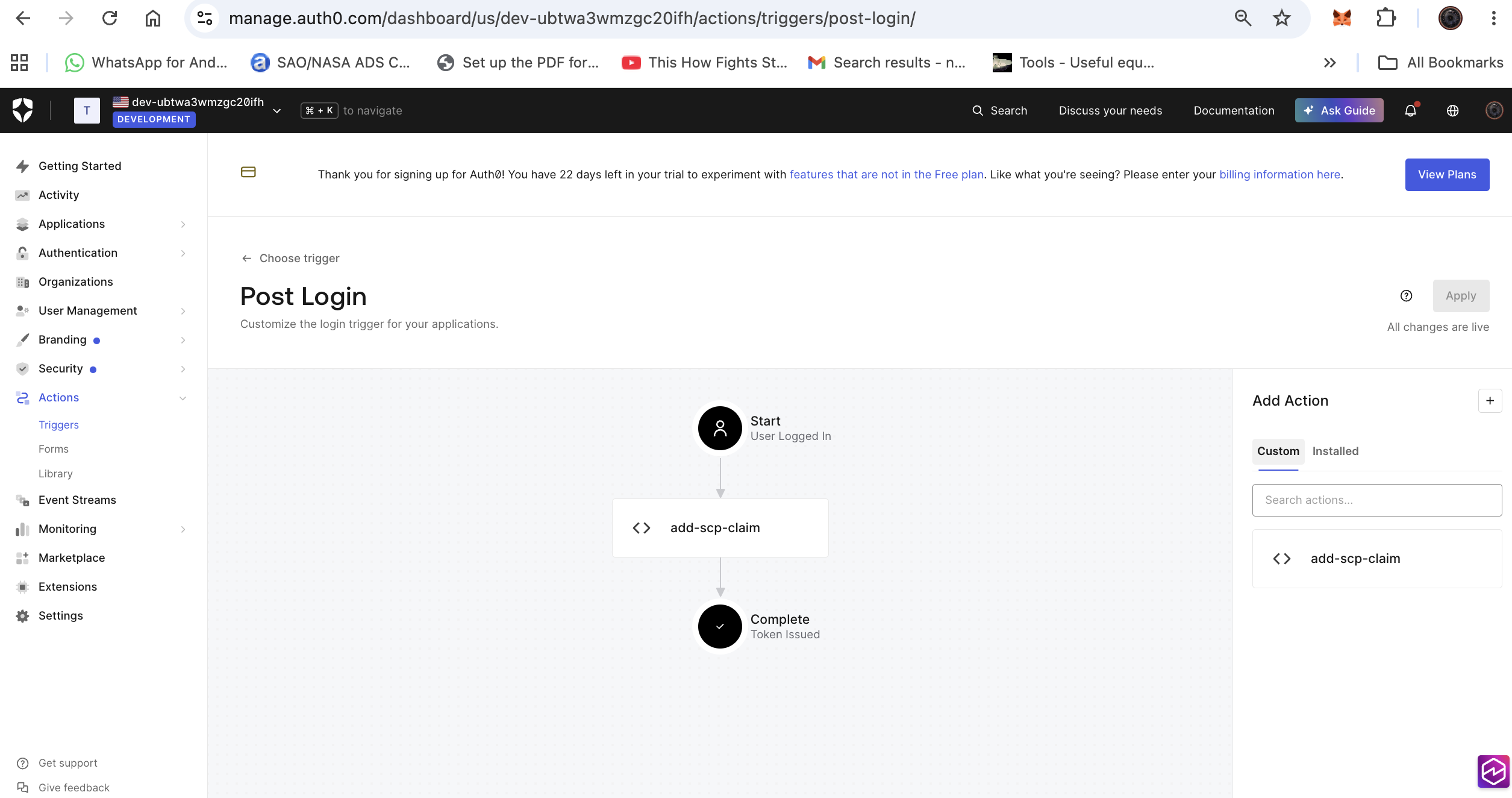 Login Flow