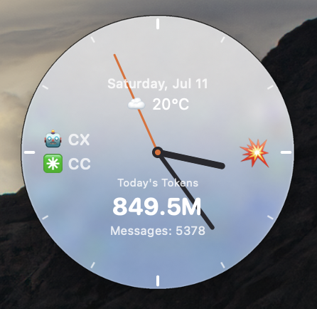 normal clock