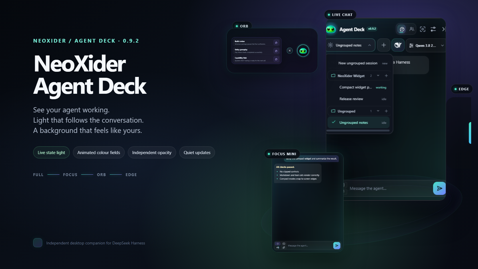 NeoXider Agent Deck