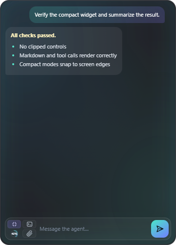 Focus Mini chat-only mode
