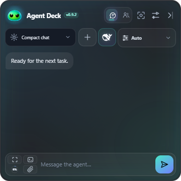 Minimum 360 pixel chat layout