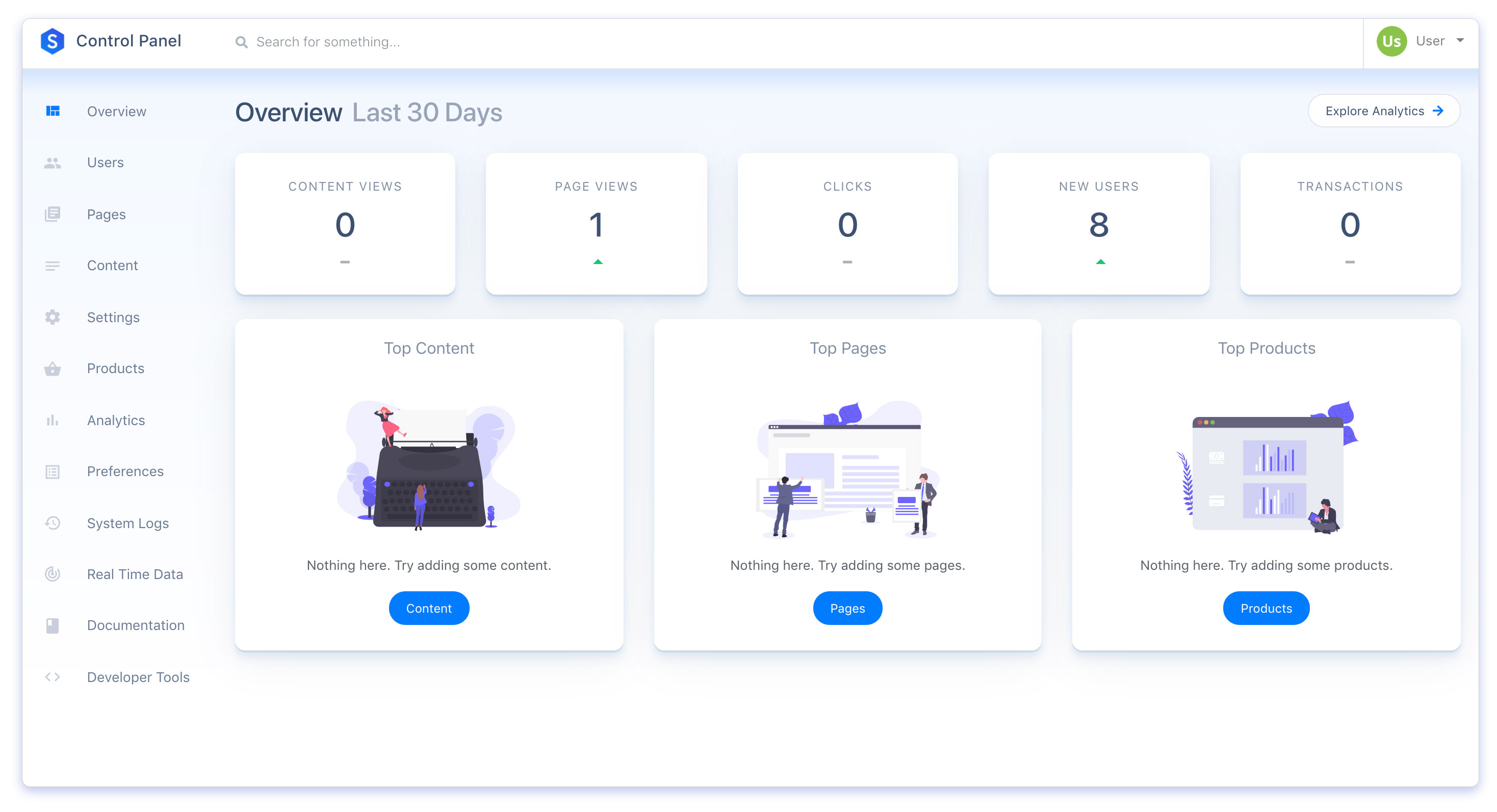 Startup Engine Admin Panel