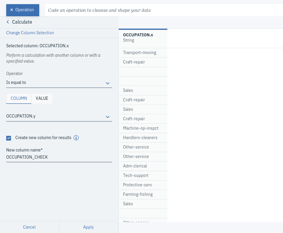 Joining two data sets 2