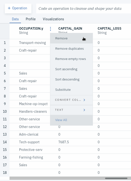 Joining two data sets 7