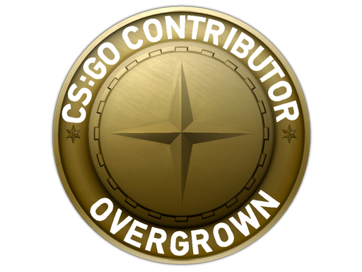 Монета карты Overgrown