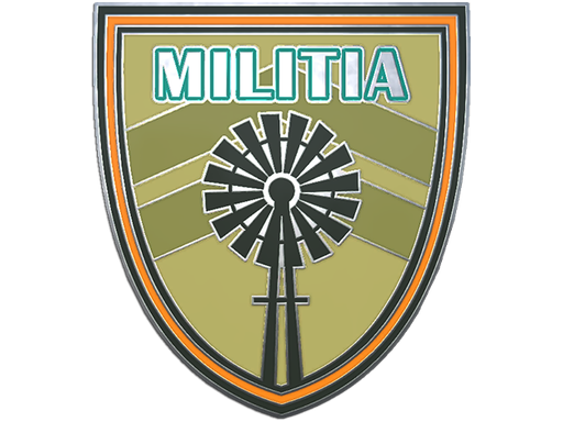Высшей пробы Значок: Militia