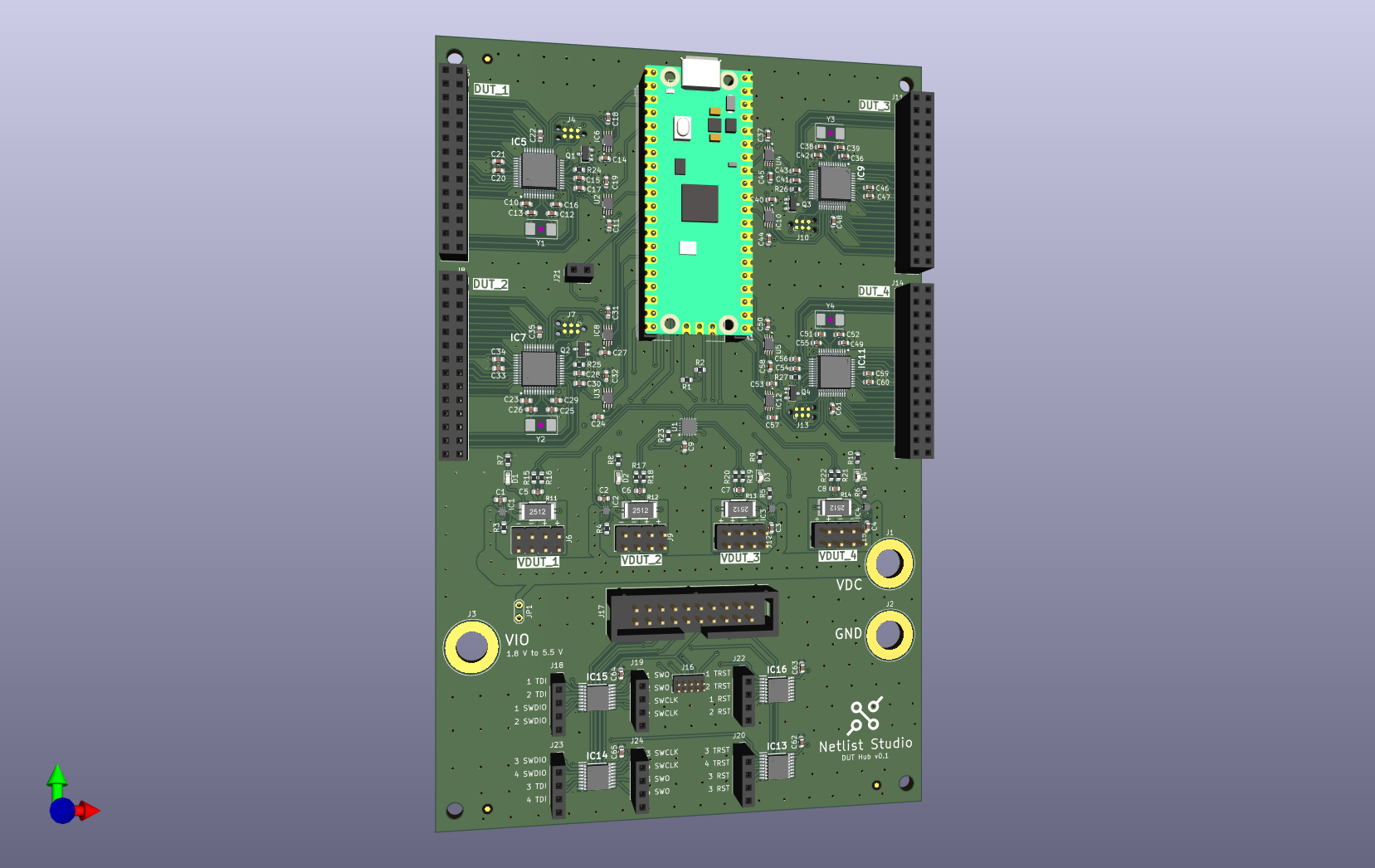 Dut hub hw, from the project README