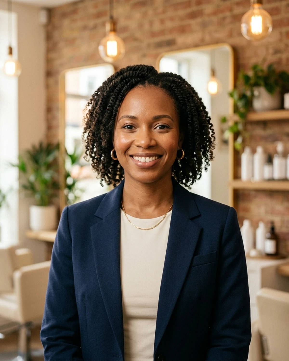 Camille, owner of a beauty studio in Vienna