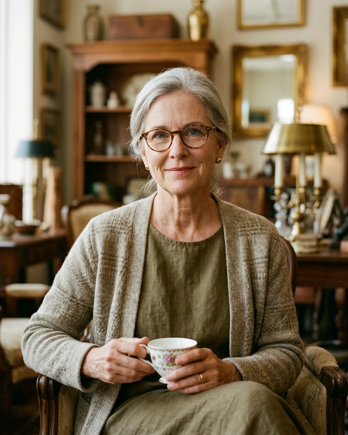 Margaret, owner of High Cotton Antiques