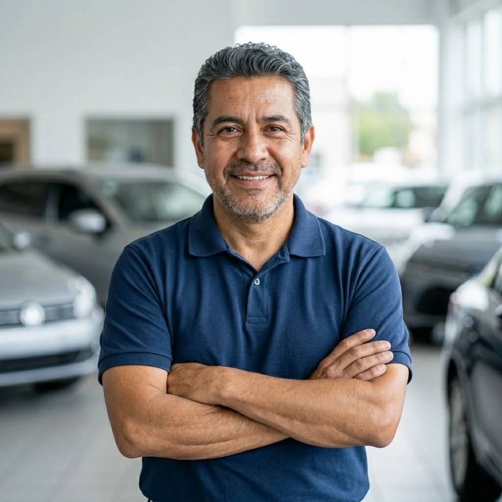 Carlos, owner of Evans Auto Sales