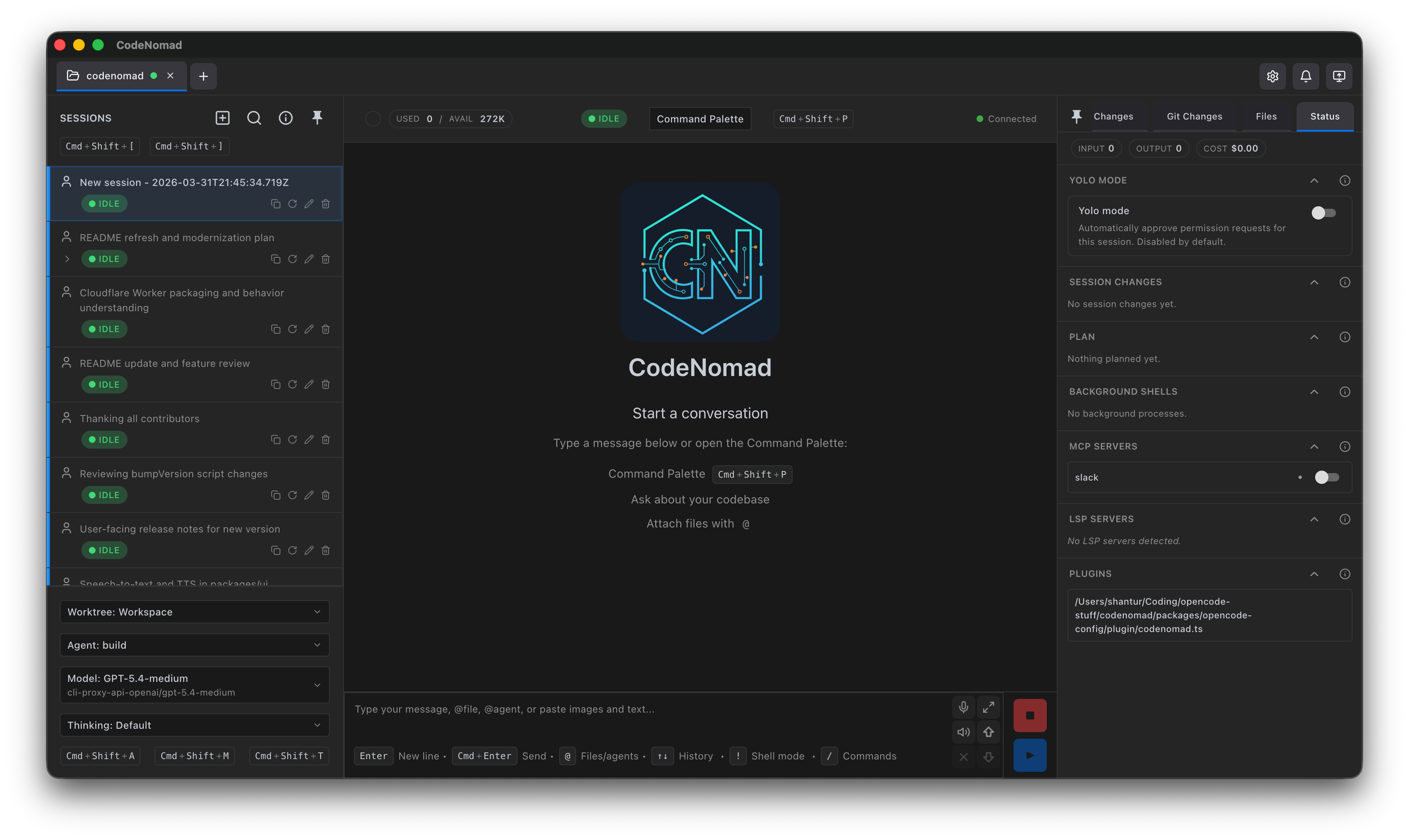 Multi-instance workspace