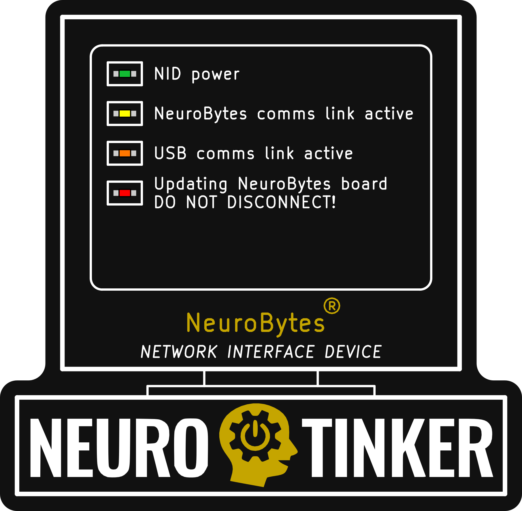 NeuroBytes NID Enclosed front only, from the project README