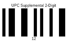 UPC Supplemental 2-Digits