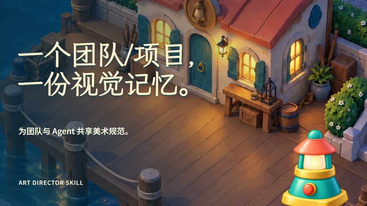 Art Director：把参考、样板和修改意见整理成团队共同的设计依据。