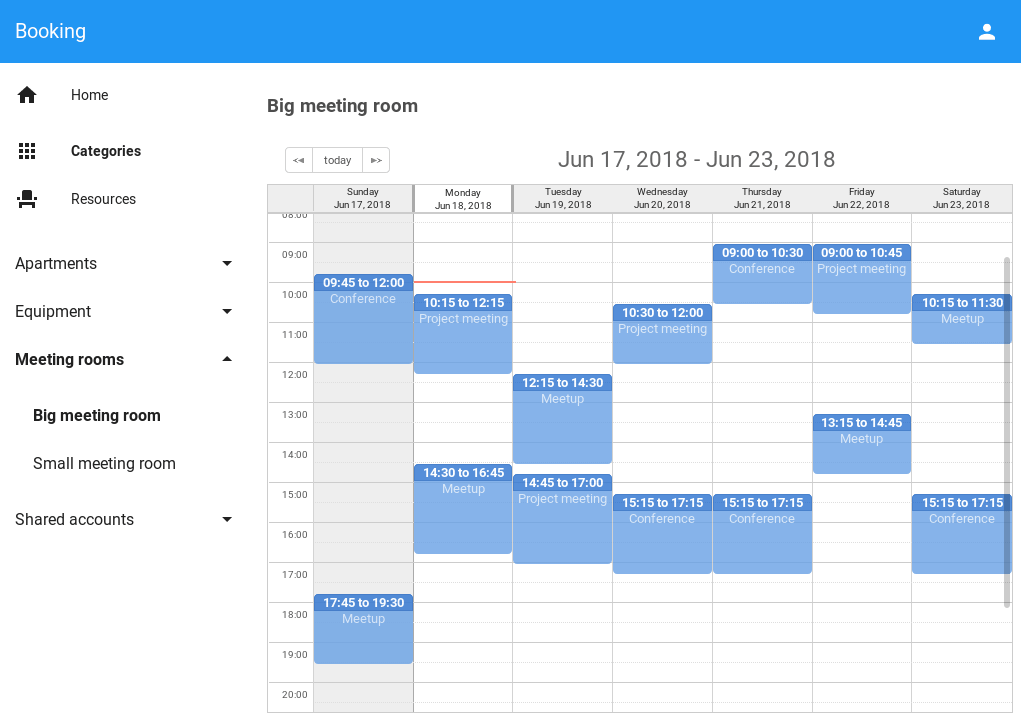 Calendar View