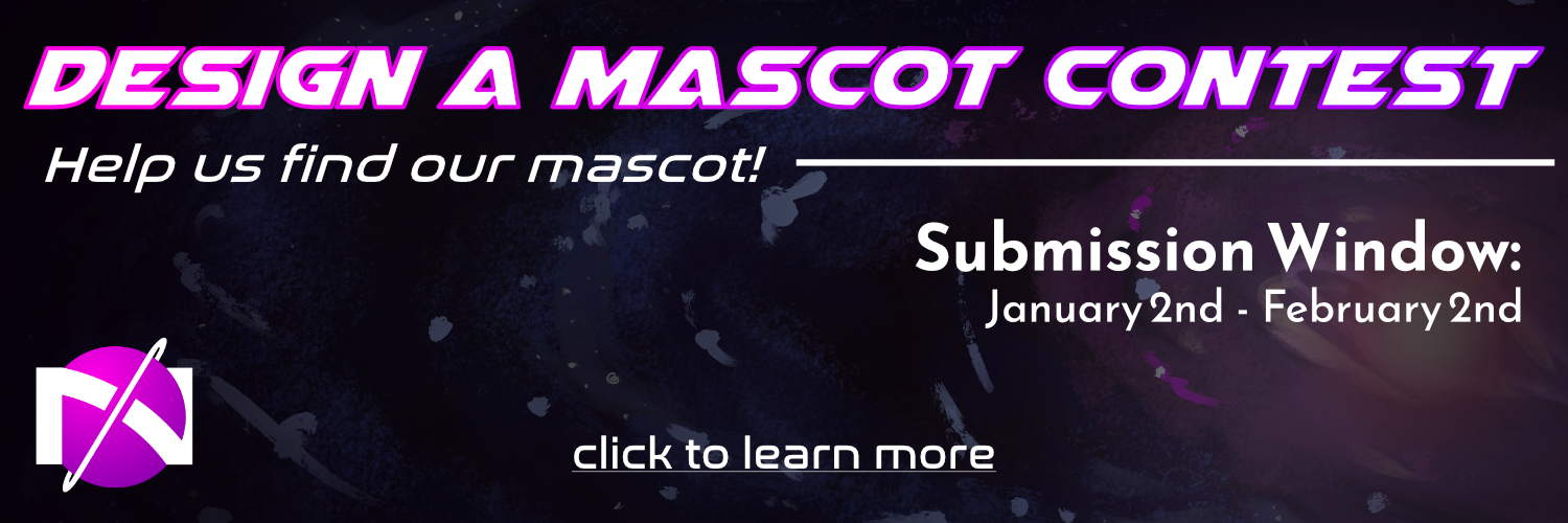 DESIGN A MASCOT Contest Banner