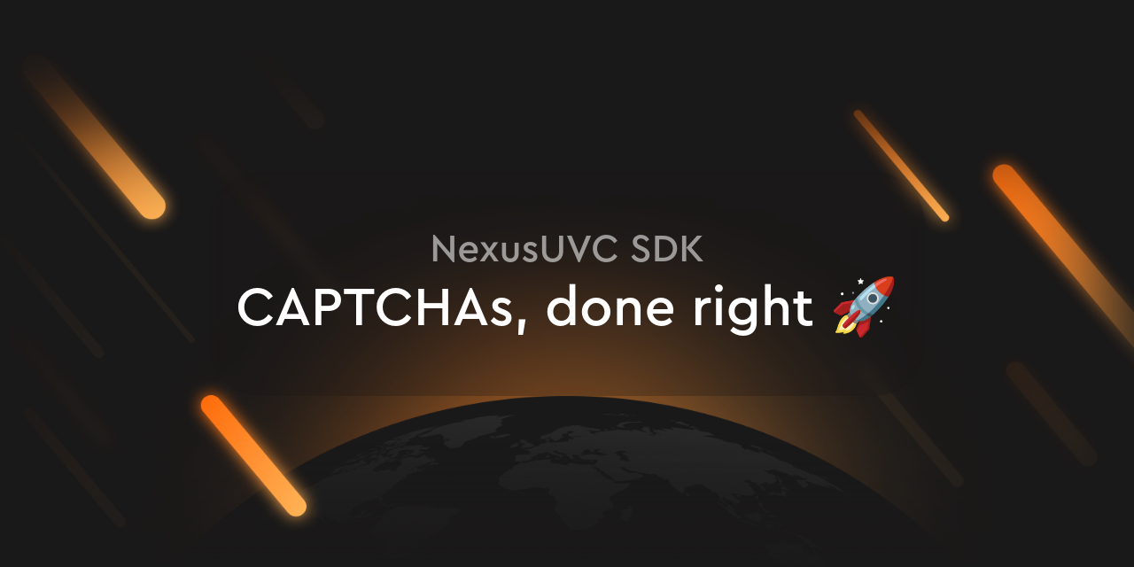 NexusUVC SDK: CAPTCHA's, done right