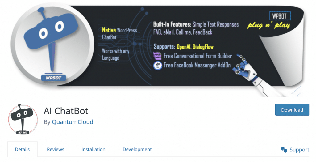 AI ChatBot by QuantumCloud