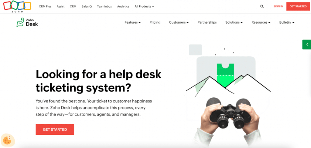 Zoho desk