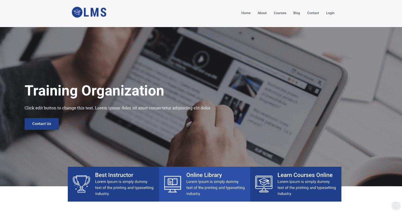 Get an LMS WordPress Theme