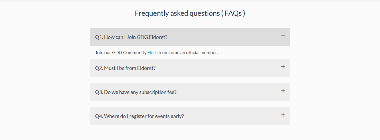 WordPress FAQ plugin