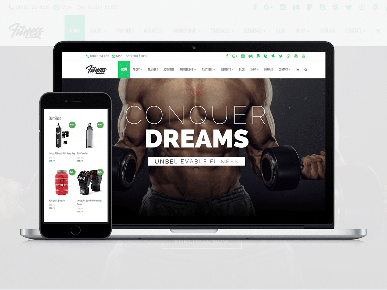 Featured image of post Top Fitness WordPress Theme and Website Builder